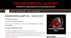 Desktop Screenshot of dimensionjump.info