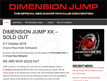 Tablet Screenshot of dimensionjump.info